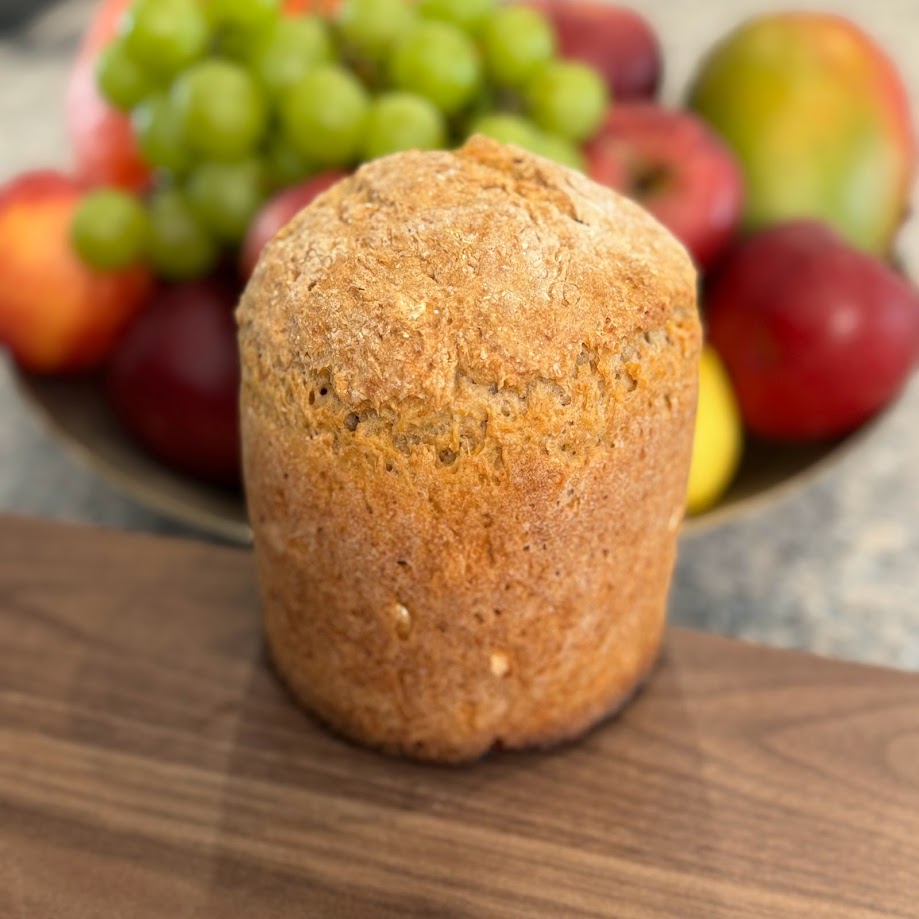 Urkornrolle Brot aus Einkorn und Emmer