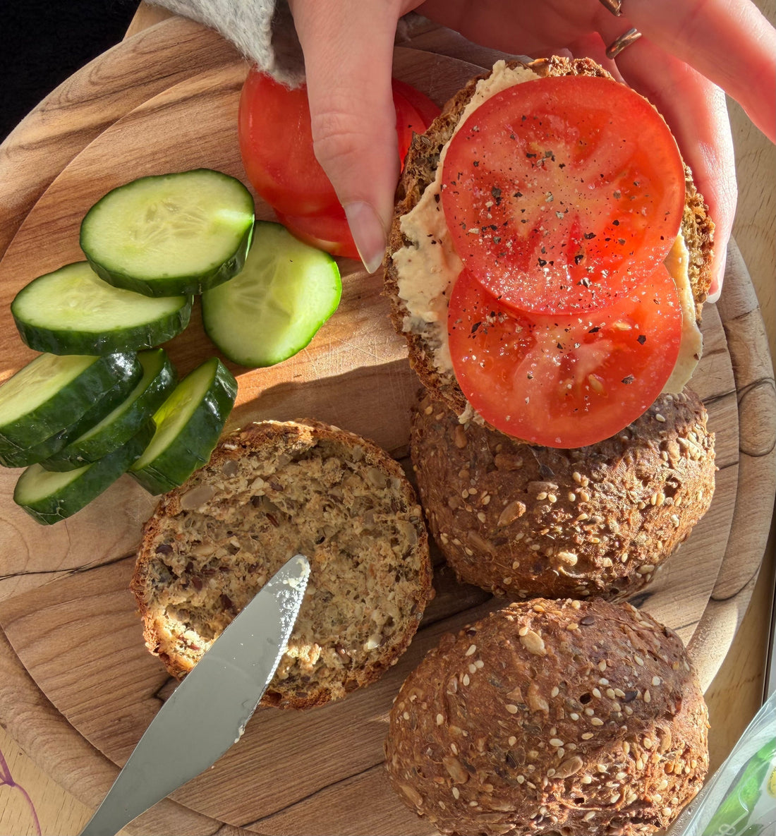 Eiweißbrötchen