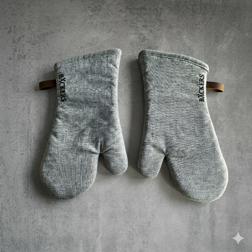 Bäckers Ofenhandschuhe - 2 Stück