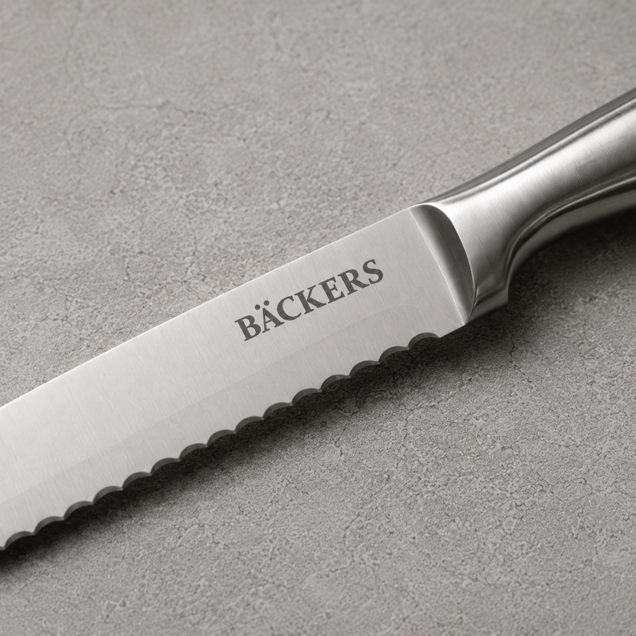 Edelstahl Brotmesser