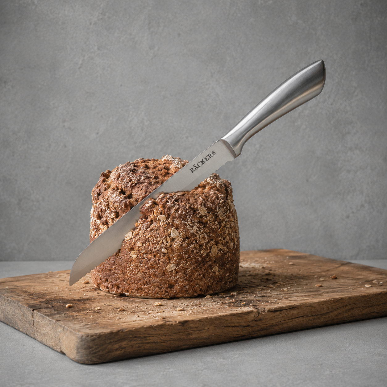 Edelstahl Brotmesser