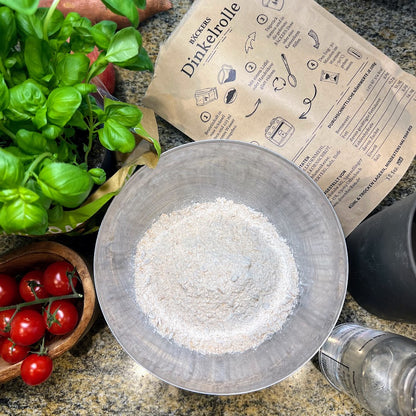 5x Dinkelrolle Brotbackmischung