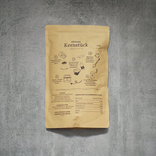 5x Kernstück Brotbackmischung