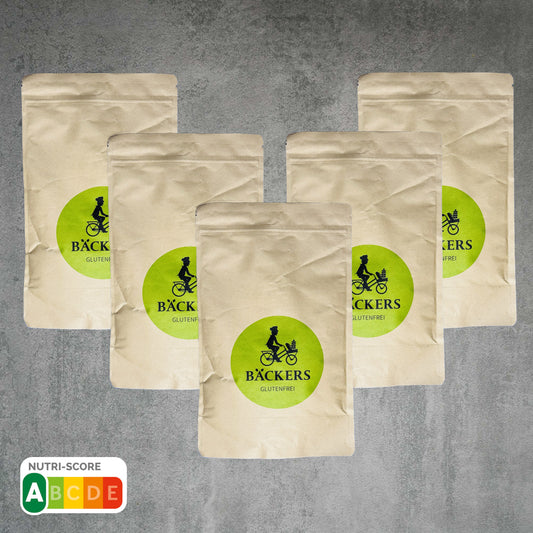 5x Saatenrolle Brotbackmischung -glutenfrei-